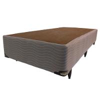 Base Box para Colchão de Solteiro Ortobom New Magestic 42x88x188cm - Marrom - 1