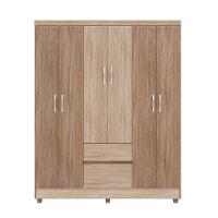 Guarda-Roupa Bartira Brusque II com 149 cm de Largura, 6 Portas e 2 Gavetas - 3