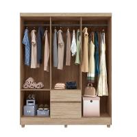 Guarda-Roupa Bartira Brusque II com 149 cm de Largura, 6 Portas e 2 Gavetas