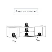 Rack Madetec Lisboa 136cm Suporta TV de 55 Polegadas - 8