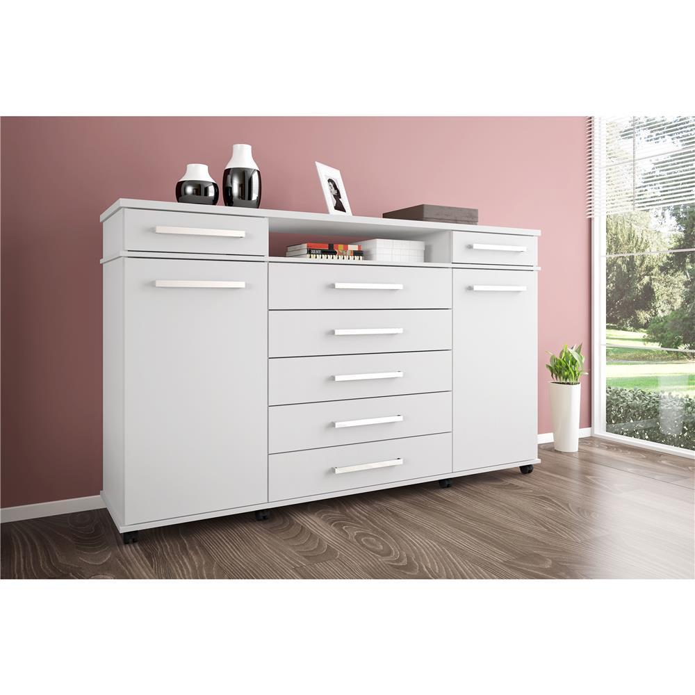 Cômoda Demóbile London com 7 Gavetas e 2 Portas - 2