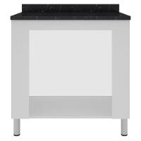 Balcão para Forno e Cooktop Bartira Rubi com 5 Bocas - 80,1cm de largura - 2