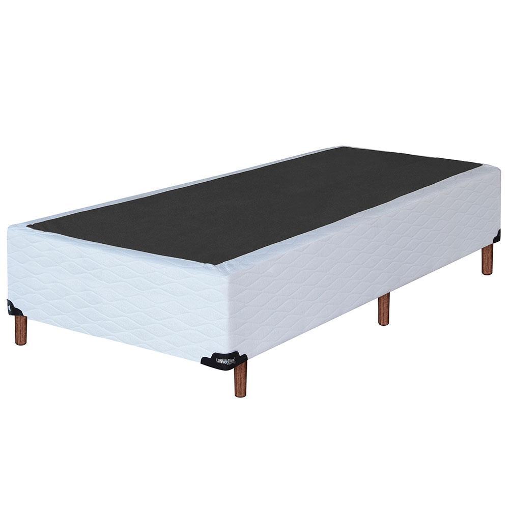 Base Box para Colchão Solteiro Umaflex Itália 31 x 88 x 188 cm - Branco - 1