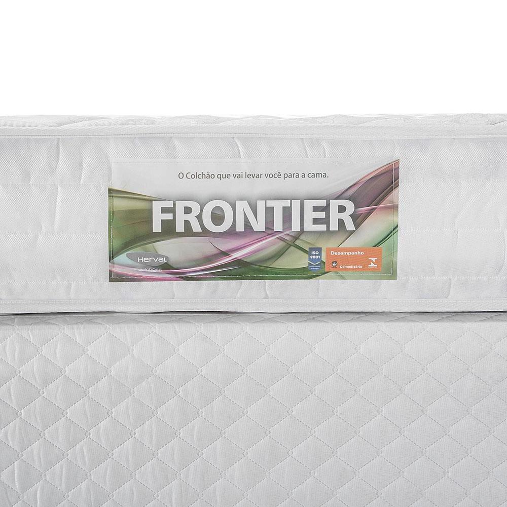 Colchão Casal Herval Frontier Ortopédico e com Revestimento em Tecido Poliéster 20x138x188cm - Branco - 5