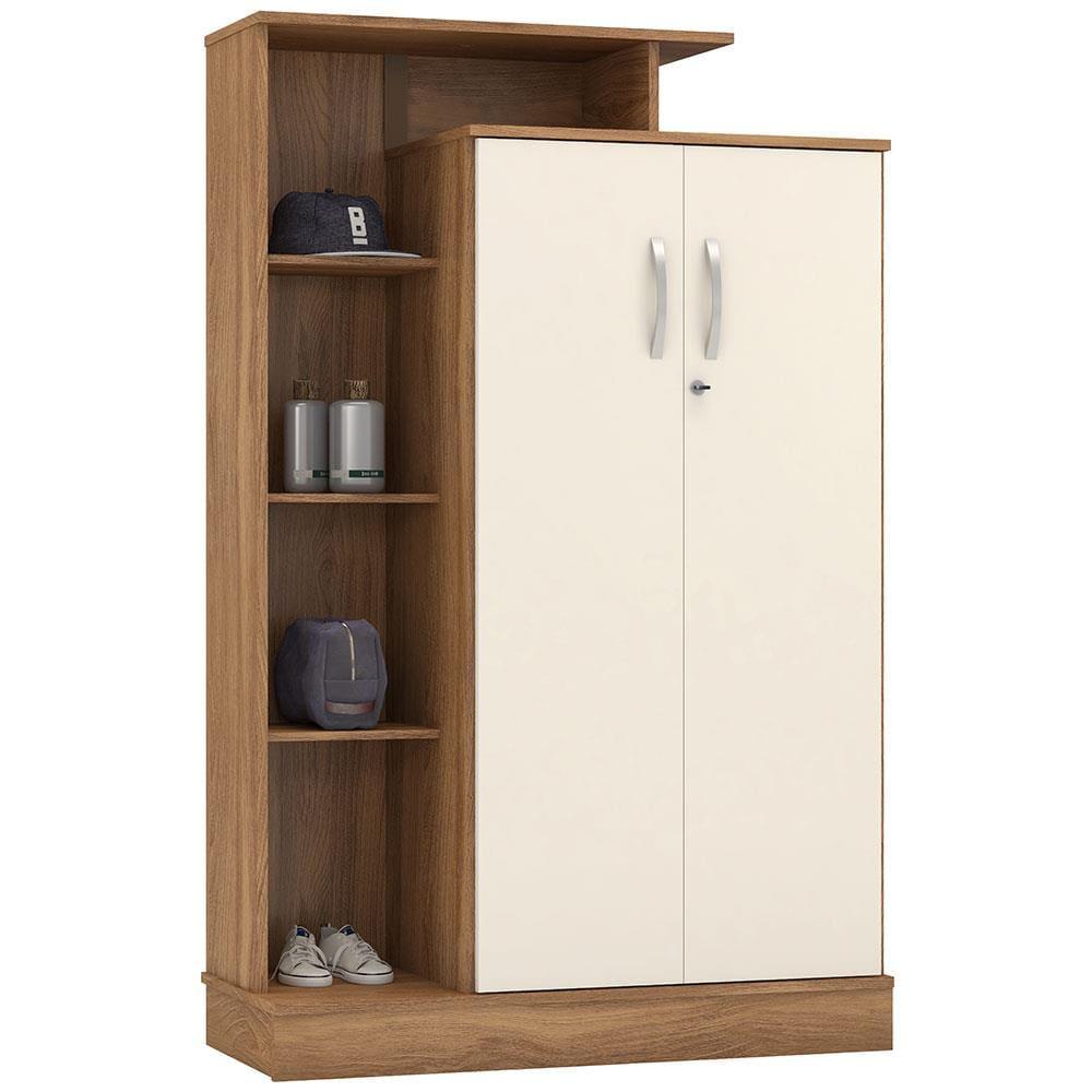 Sapateira Multiuso Demóbile Elite com 2 Portas e 6 Prateleiras - 2