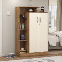 Sapateira Multiuso Demóbile Elite com 2 Portas e 6 Prateleiras - 1