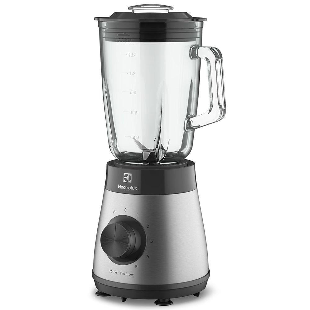Liquidificador Electrolux EBS30 Aço Inox Escovado/Preto com Copo de Vidro 700W e 5 Velocidades - 7