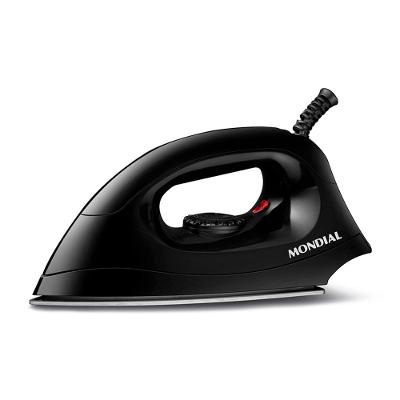 Ferro de Passar a Seco Mondial FSN-55-B Base em Alumínio Polido Preto