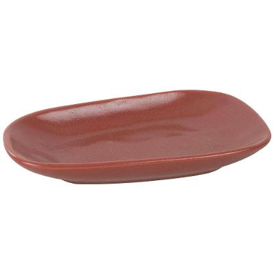 Prato Oval L’Hermitage Sumatra em Cerâmica 12 x 21,40 cm - Vermelho