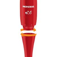 Mixer Mondial Pratic M-15-R 2 em 1 com Copo Medidor Vermelho – 200 W - 3