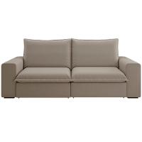 Sofá 5 Lugares Luizzi Greco Retrátil, Reclinável e Revestido em Tecido Veludo Slim 290cm Largura - 2