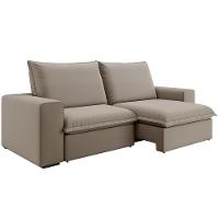 Sofá 5 Lugares Luizzi Greco Retrátil, Reclinável e Revestido em Tecido Veludo Slim 290cm Largura - 3