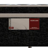 Cama Box Conjugada Solteiro Probel Platinum com Cama Auxiliar 43x88x188cm - Preta/Cinza - 6