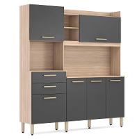 Cozinha Compacta Demóbile Savoy com 6 Portas, 2 Gavetas e 2 Prateleiras - 178cm de largura - 7