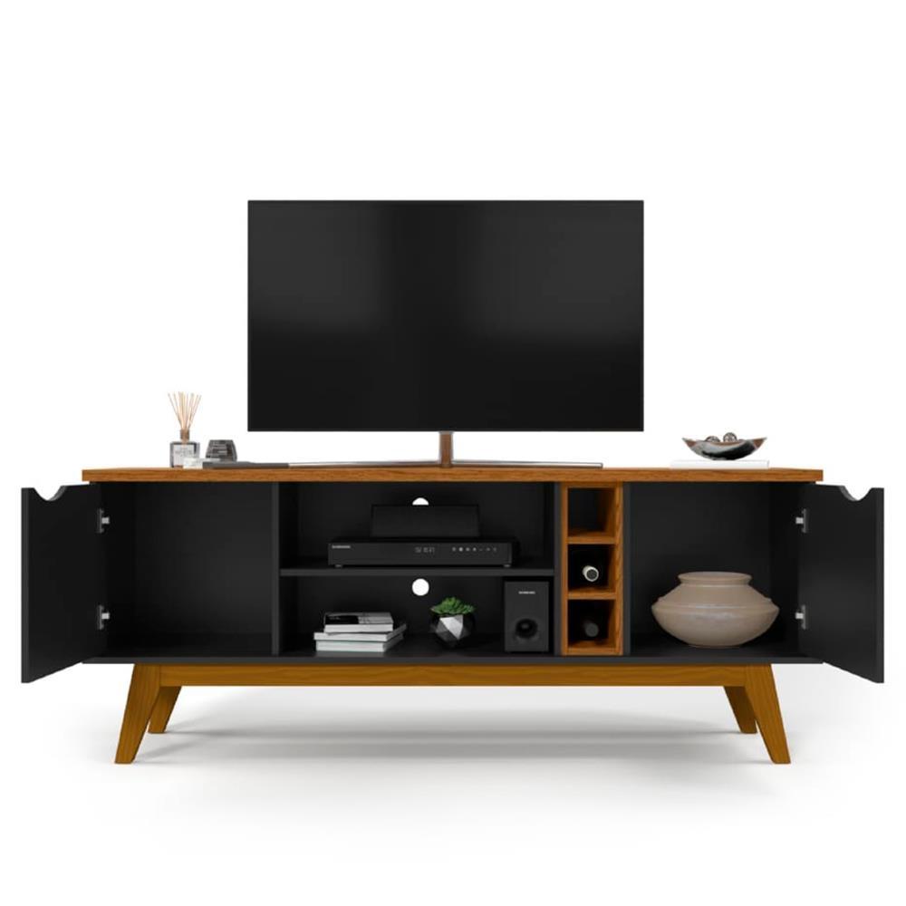 Rack Patrimar Marselha com 160 cm de Largura, Ideal para TV de até 50" - 4