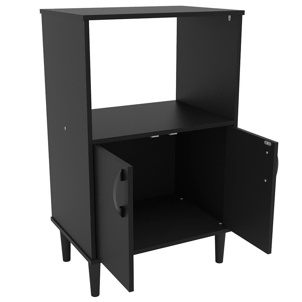 Armário para Micro-ondas Politorno Facility com 2 Portas e 1 Prateleira - 58cm de largura - 5