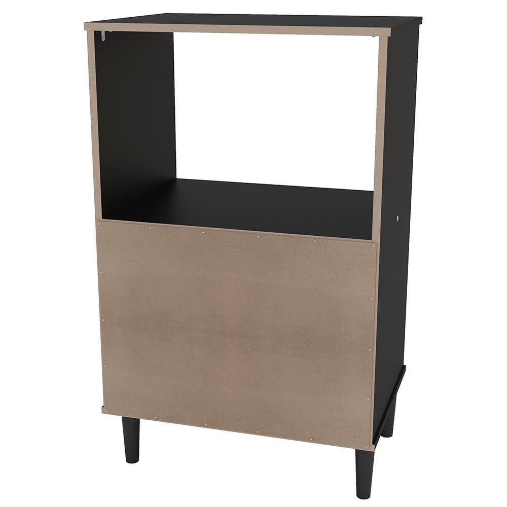 Armário para Micro-ondas Politorno Facility com 2 Portas e 1 Prateleira - 58cm de largura - 7