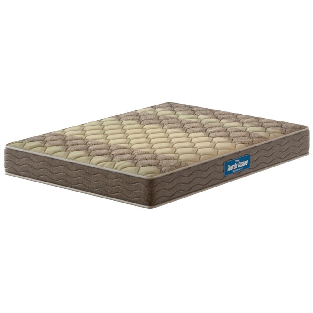 Colchão Queen Size Probel Guarda Costas Próintense DF Espuma D33 22x158x198cm - Bege/Marrom - 1