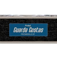 Colchão Solteirão Probel Guarda Costas Promiddle Espuma D28 22x100x200cm - Branco/Preto