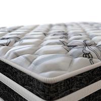Colchão Queen Size Probel Guarda Costas Premium Extra Firme Espuma D20, 28 e 33 22x158x198cm - Branco/Preto - 2