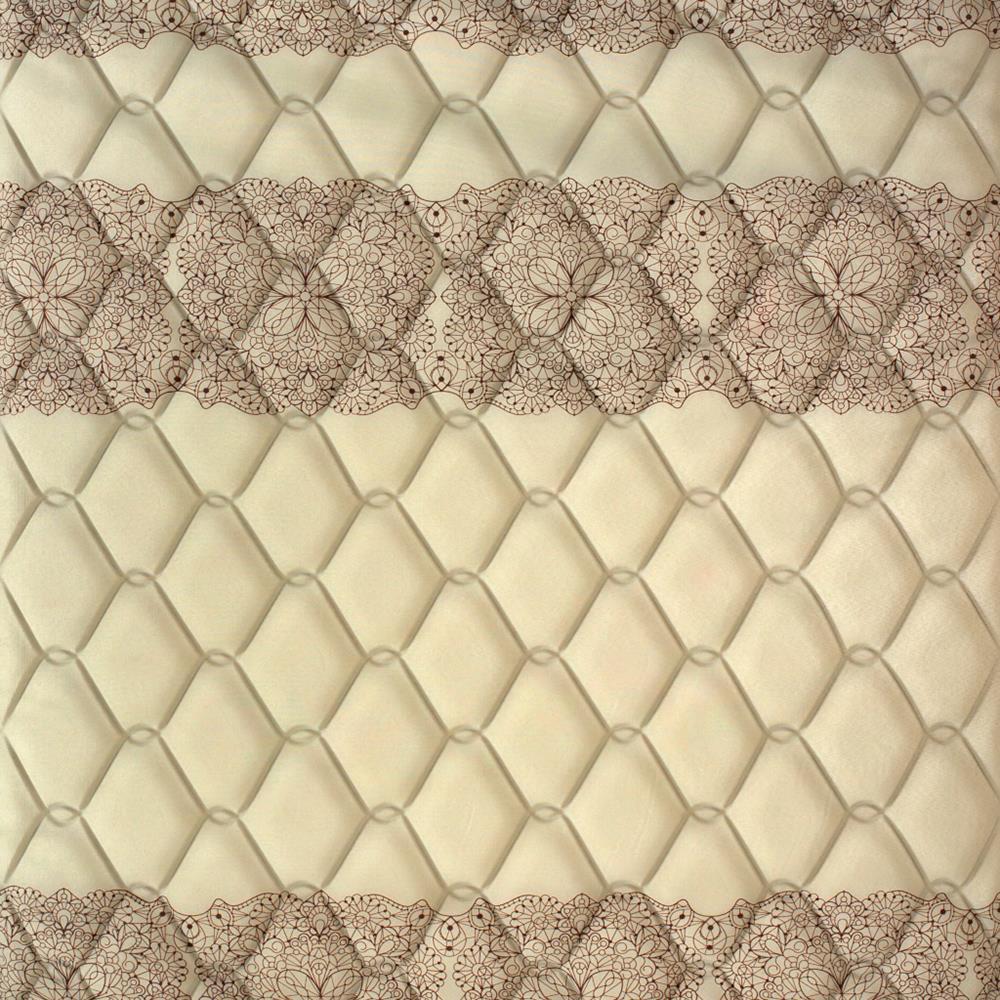 Colchão de Solteiro Probel Guarda Costas Espuma D33 14x78x188cm - Bege/Marrom - 3