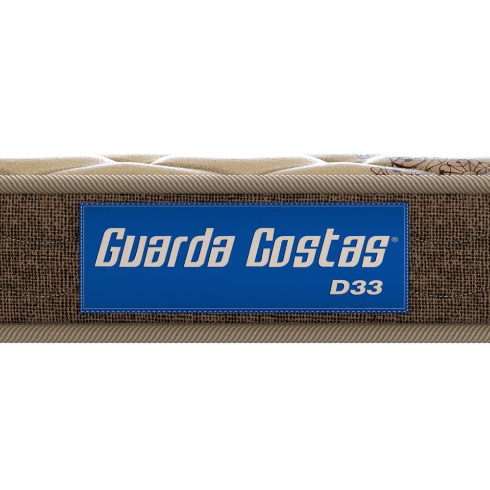 Colchão de Solteiro Probel Guarda Costas Espuma D33 14x78x188cm - Bege/Marrom - 4