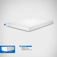 Colchão Viúva Probel Guarda Costas Espuma D20 12x128x188cm - Branco/Preto - 5