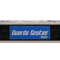 Colchão de Solteiro Probel Guarda Costas Espuma D23 14x88x188cm - Branco/Preto