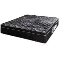 Cama Box Queen Portobel + Colchão Queen Portobel Diplomata Orthopedic com Espuma D-33 65x158x198 cm - Preto - 2
