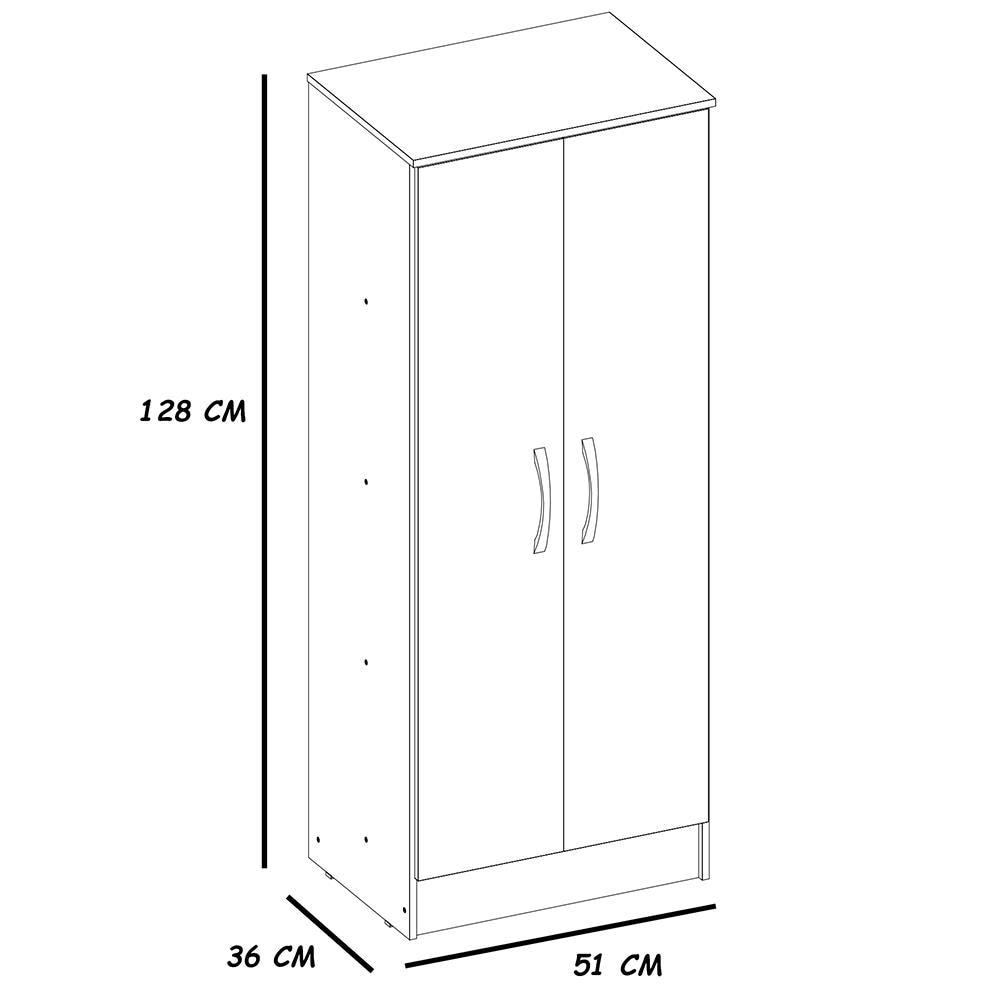 Sapateira Multiuso Demóbile Viena com 2 Portas - 5