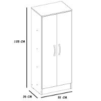 Sapateira Multiuso Demóbile Viena com 2 Portas - 5