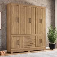 Guarda-Roupa Demóbile New Murano com 10 Portas e 3 Gavetas