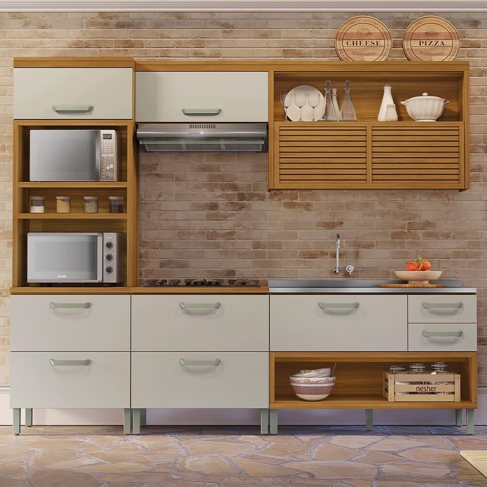 Paneleiro Nesher Princesa 2 Portas 1 Gaveta – 70cm - 11