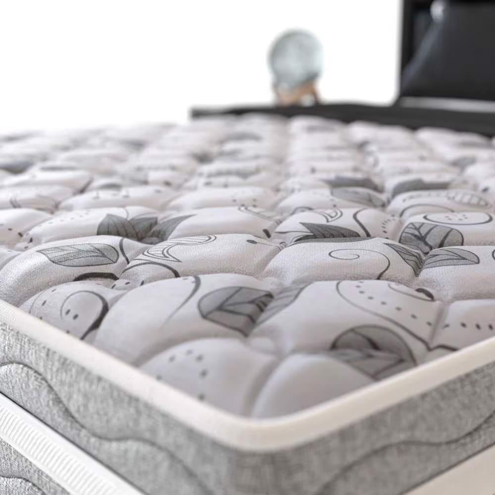 Cama Box Conjugada de Solteiro Probel PROdormir Advanced com Cama Auxiliar 65x188x88 cm – Branco/Cinza - 6