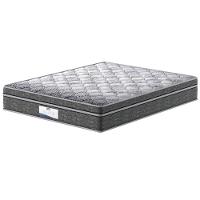 Colchão Queen Size Probel Village D28 com Molas Ensacadas e Pillow Euro 30x158x198cm - Branco/Preto - 1