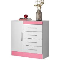 Cômoda Demóbile Montevideu com 4 Gavetas e 1 Porta - 3