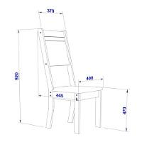 Mesa de Jantar Retangular Indekes Pequi com 6 Cadeiras e Assento Revestido em Courino - 6