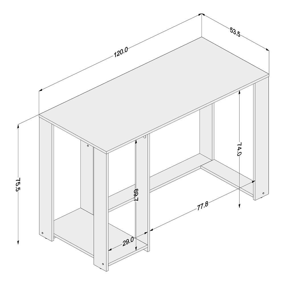 Mesa para Computador/Gamer Politorno Singapura com 1 Nicho - 6