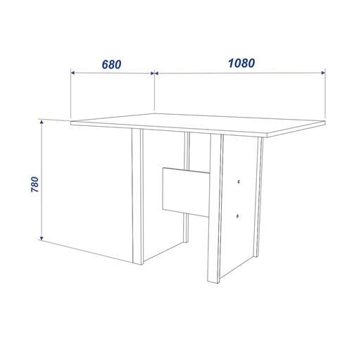 Mesa de Jantar Retangular Indekes Pequi com 4 Cadeiras e Assento Revestido em Courino - 5