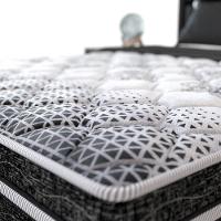 Cama Box Conjugada de Casal PROdomir Bonnel com Molas Prolastic 42x138x188 cm – Branco/Preto - 2