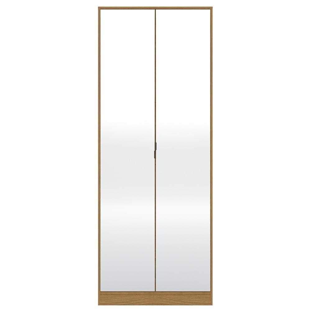 Armário Sapateira Multiuso Demóbile Grife com 2 Portas com Espelho, 1 Gaveta e 6 Prateleiras Internas - 2