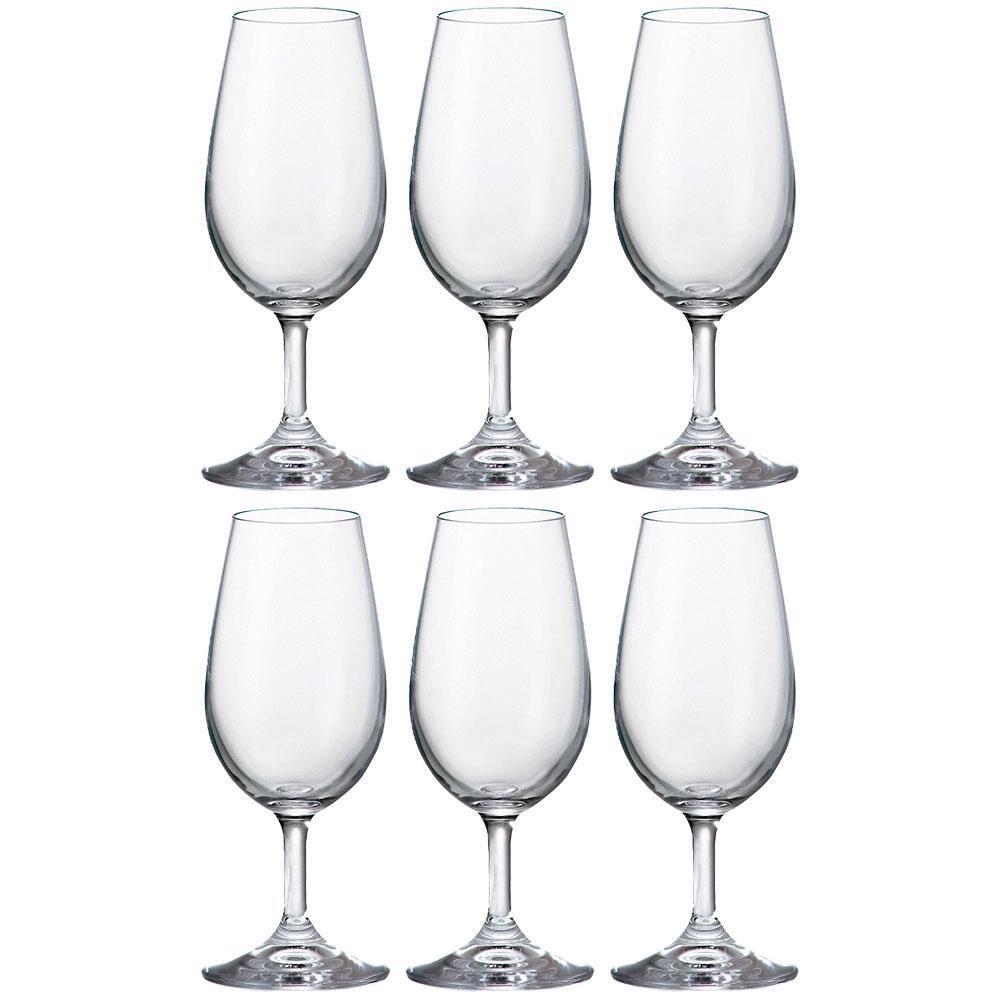 Conjunto de Taças Bohemia em Cristal 210ml - 6 Peças - 1