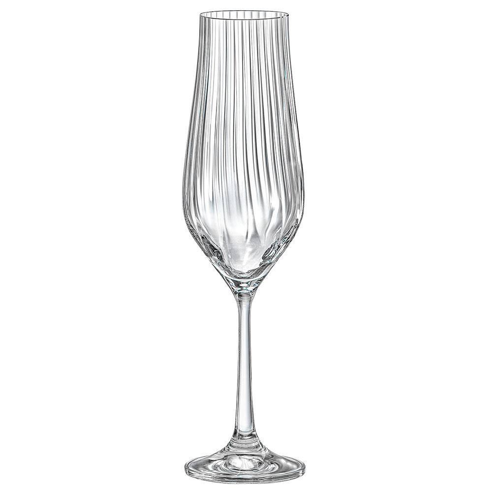 Conjunto de Taças para Champanhe Bohemia Tulipa Optic em Cristal 170ml - 6 Peças - 2