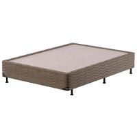 Base Box para Colchão Casal Probel Oregon 26x138x188cm - Marrom - 1