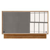 Armário Aéreo Bartira Amazonita com 2 Portas - 1