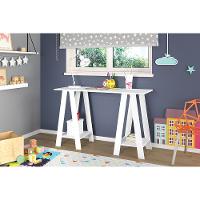 Mesa para Computador Politorno Delta com 2 Prateleiras – Branca - 3