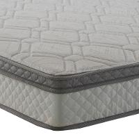 Colchão Queen Size Herval Ômega com Pillow Top e Molas Ensacadas 22x158x198cm – Cinza e Branco - 3