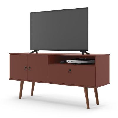 Rack Patrimar Brito com 137 cm de Largura, Ideal para TV de até 52”