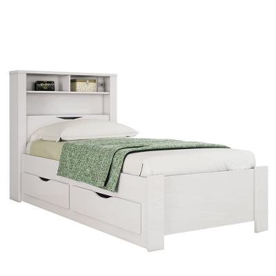 Cama de Solteiro Santos Andirá Invicta com Baú e 2 Gavetas