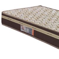 Colchão Solteiro Hellen Millenium Espuma D33 19x88x188cm - Marrom e Bege
